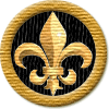 Merit Badge in Fleur -de -Lis
[Click For More Info]

The Fleur-de-lis is a symbol that reminds me that Peace begins with me. It is a cleansing and sacred symbol. While it originated in France and is a stylized lily, it holds different meanings to different people and eras. It is often used as a Mark of Cadency. One meaning, which I have always been drawn to is that it indicates the 'mark of something different'. We are all different, in all the best ways. May peace be your constant companion as you flourish in your uniqueness. Hugs, Lilli