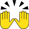 *Hands*